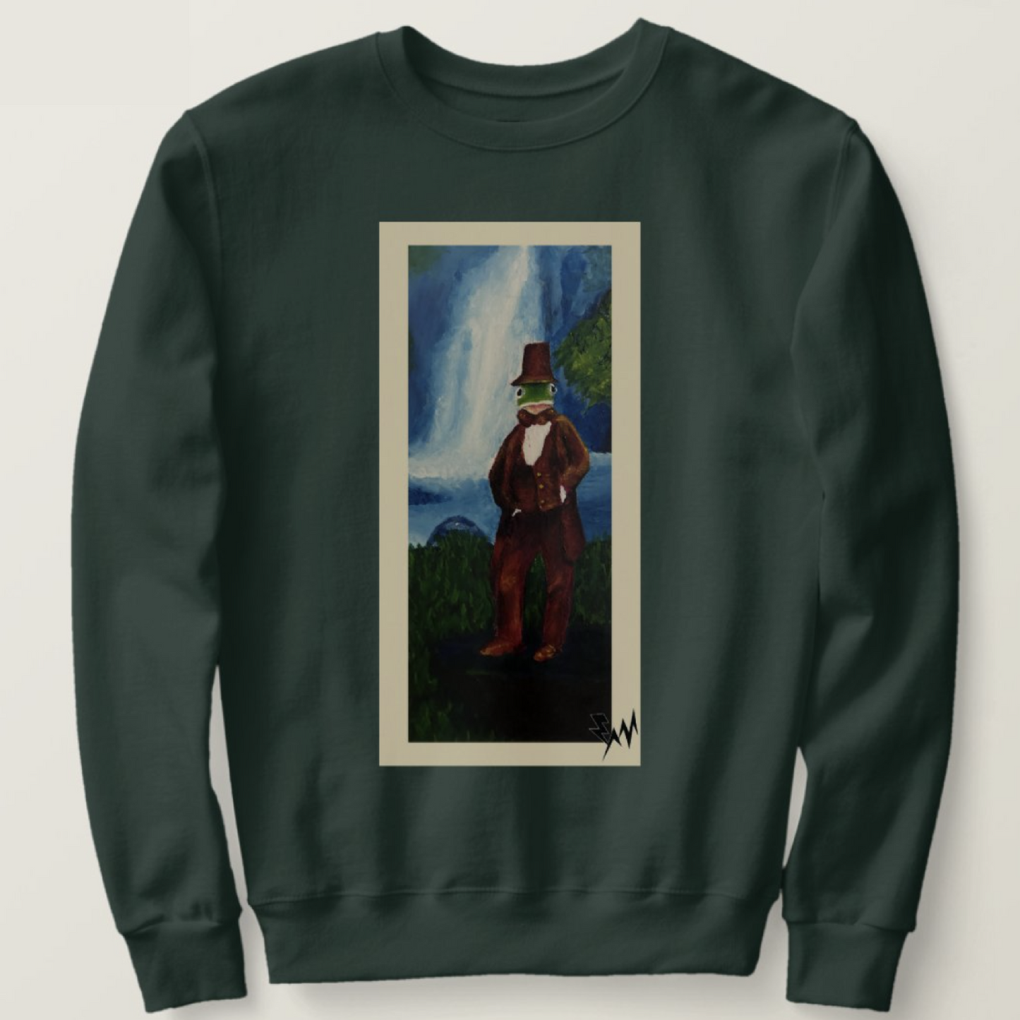 Mr. Frog Goes on Holiday Sweatshirt