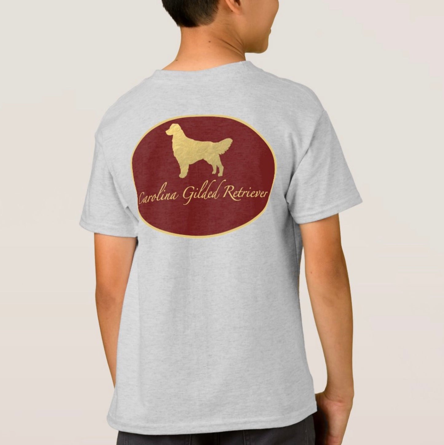 Carolina Gilded Retriever Kids Tees