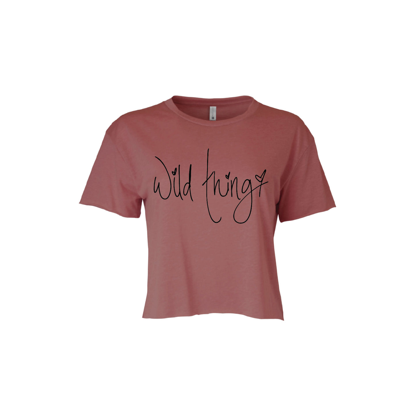 Wild Thing cropped tee
